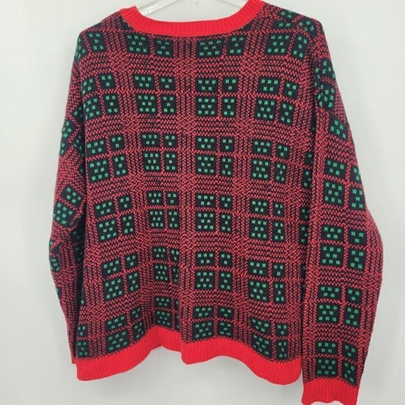 No Boundaries Santa's Bestie Ugly Christmas Sweater - Picture 7 of 12